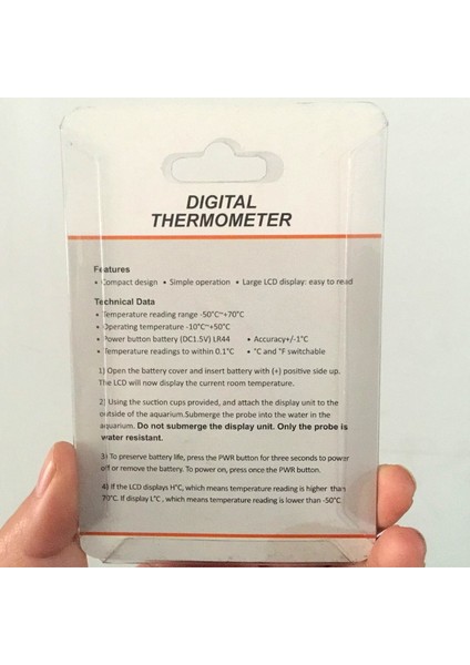 Sarı Stil LCD Dijital Akvaryum Termometresi Balık Tankı Su Terraryum Sıcaklık ile Vantuz X4YE (Yurt Dışından) indirimleri