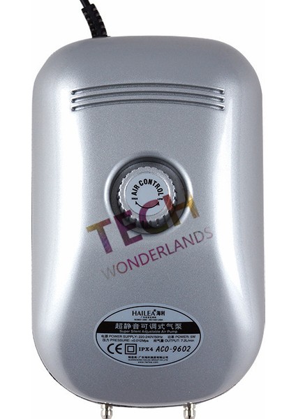 Aco 9602 Stili M Beden Hailea Aco Yeni Süper Sessiz Ayarlanabilir Akvaryum Hava Pompası, Balık Tankı Oksijen Hava Pompası (Yurt Dışından) modelleri