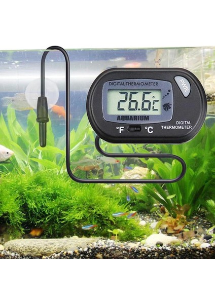 Sarı Stil LCD Dijital Akvaryum Termometresi Balık Tankı Su Sıcaklık Metre Akvaryum Sıcaklık Balık Alarmı Pet Malzemeleri Aracı (Yurt Dışından) modelleri