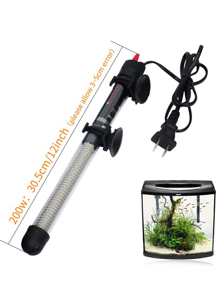 Ab Fiş Tarzı 100W 1 Adet Akvaryum Isıtma Çubuğu Daldırılabilir Balık Tankı Isıtıcı Sabit Sıcaklık Kontrol Cihazı (Yurt Dışından) modelleri