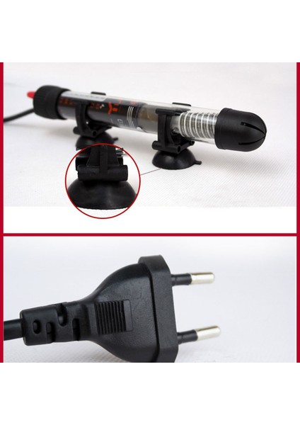 25W Tarzı Akvaryum Balık Tankı Temizleyici Basit Sıcaklığı Kontrol Araçlarıyla Submersible Su Vitreous Isıtıcı Isıtma Çubuğu (Yurt Dışından) indirimleri