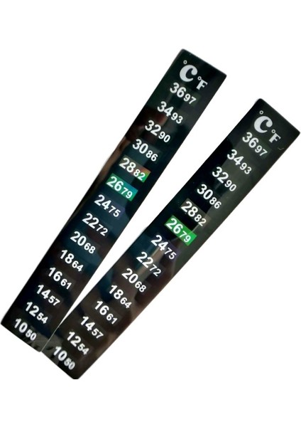 B Tarzı 3 Adet Akvaryum Balık Tankı Şerit Yapışkan Renk Değiştirme Termometre Sticker Sıcaklık Temp Ölçüm Sticker Araçları (Yurt Dışından) fırsatları