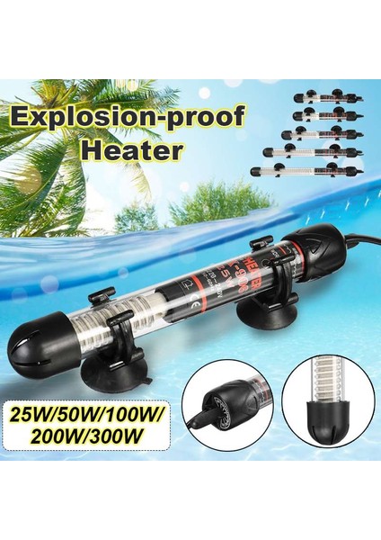 Koruyucu Kapak Stili Otomatik Su Isıtıcı Akvaryum Daldırma Balık Tankı Sabit Sıcaklık Isıtma Çubuğu (Yurt Dışından) fırsatları