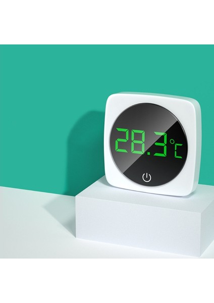 Termometre Stili Akvaryum Kendinden Yapışkanlı Termometre LCD Dijital Balık Tankı Termometreleri Büyük Ekran Monitör Terraryum Sıcaklık Ölçer ℃ (Yurt Dışından)