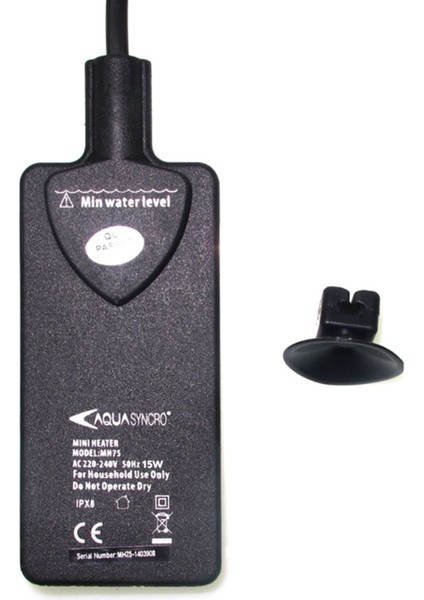 B-15W Stili Ultra Ince 7.5W 15W 25W Akvaryum Mini Isıtıcı Esnek Balık Tankı Kaplumbağa Isıtma Çubuğu Su Tankı Sıcaklık Kontrol Cihazı (Yurt Dışından)