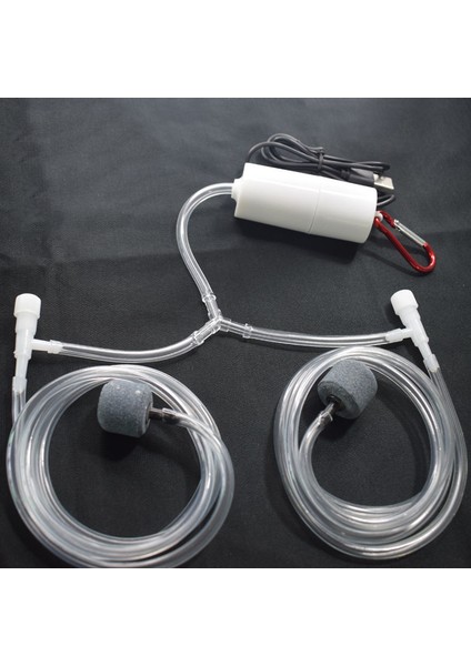 F Stili Taşınabilir Mini USB Akvaryum Balık Tankı Oksijen Hava Pompası Sessiz Enerji Tasarruflu Malzemeler Sucul Terraryum Balıkçılık Aksesuarı 1W (Yurt Dışından) modelleri