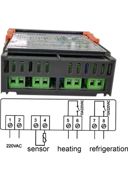 220V Tarzı Stc Yüksek Hassasiyetli Dijital Termostat Sıcaklık Kontrol Cihazı Termometre Sensör Higrometre 12V 24V 220V (Yurt Dışından) fırsatları