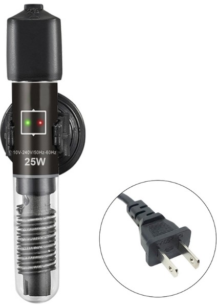Abd-25 Tarzı 25W 50W Akvaryum Isıtıcı Sabit Sıcaklık Isıtıcı Balık Tankı Kaplumbağa Kuvars Tüpü (Yurt Dışından)