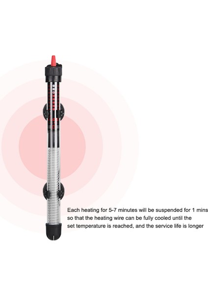 Ab Fiş Tarzı 300W(220V) Otomatik Atman Akvaryum Isıtıcı Su Sabit 25W 50WW 9 Tank Isıtıcı (Yurt Dışından)