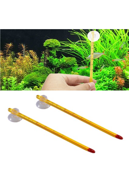 Rasgele Stil 1 Adet Akvaryum Termometresi Evde Sıcaklık Test Ekipmanı Cam Tüp Emiş Kupası Su Üstünde Yüzen Daldırılabilir Balık Tankı Termometresi Evcil Hayvan Malzemeleri (Yurt Dışından) fiyatları