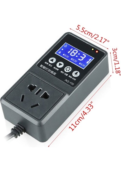 B Tarzı Akvaryum Akıllı Zamanlayıcı Priz Balık Tankı Işık Kontrol Cihazı Dimmer Modülatörü (Yurt Dışından) indirimleri