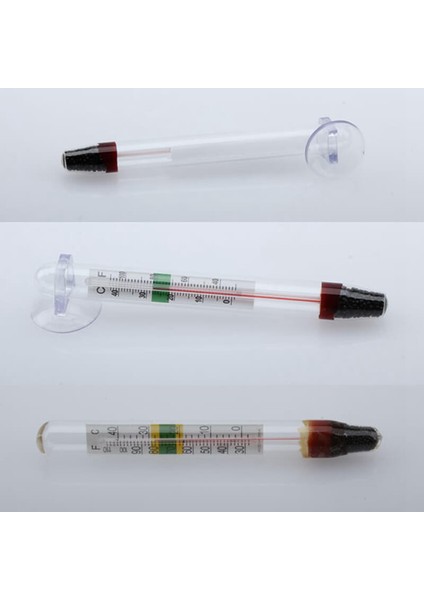 Beyaz Stil Yeni Cam Metre Akvaryum Balık Tankı Su Sıcaklık Termometresi Emme Kupası (Yurt Dışından) modelleri