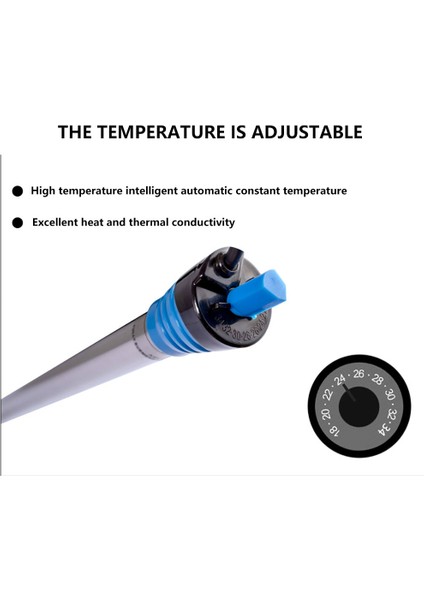 Ab Fiş Tarzı Balık Isıtma Çubuğu Paslanmaz Çelik Su Geçirmez Ayarlanabilir Balık Isıtıcı 50W Balık Isıtma Çubuğu Balık Isıtma Cihazı (Yurt Dışından) indirimleri