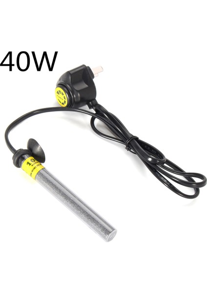 40W Tarzı Akvaryum Isıtıcı Daldırılabilir Balık Tankı Su Isıtıcı Sabit Sıcaklık Isıtma Çubuğu Akvaryum (Yurt Dışından)