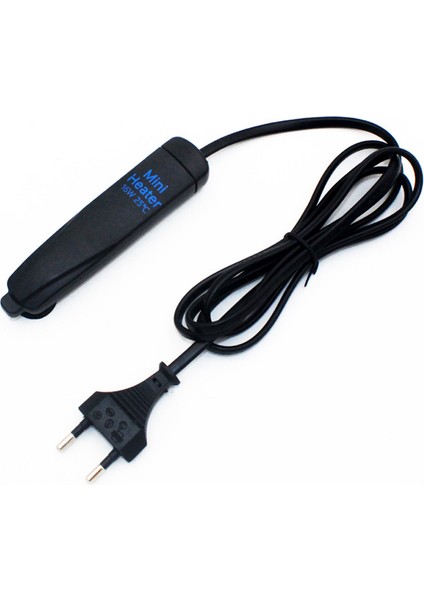 Siyah Stil Akvaryum Daldırılabilir Isıtıcı 8W Balık Tankı Ayarlanabilir Su Isıtıcı Çubuğu Sıcaklık Kontrolü Malzemeler Aracı (Yurt Dışından)