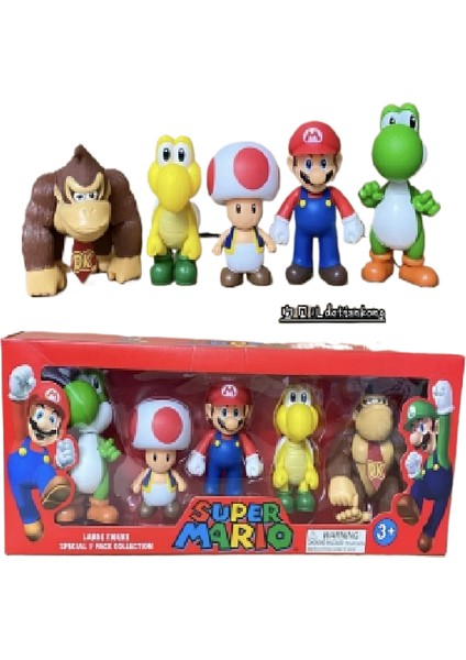 Çeşitli Karakter Modelleri ile Mario Oyunu (Yurt Dışından)