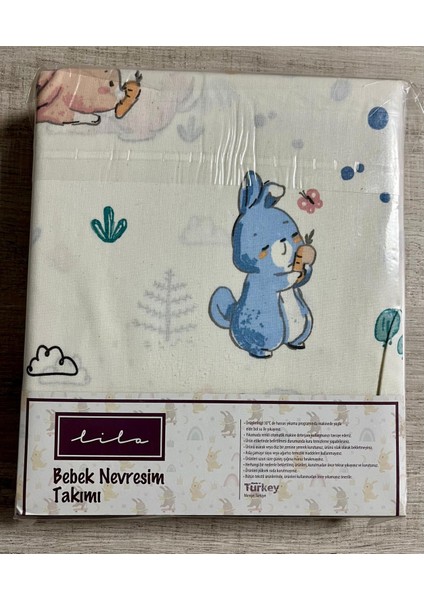 Pamuklu Bebek Nevresim Takımı