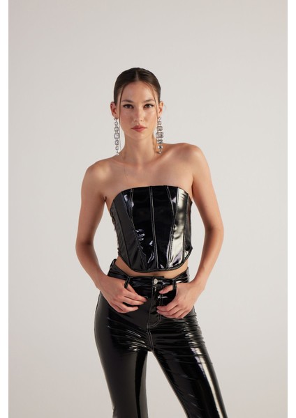 Fermuar Kapamalı Rugan Bria Büstiyer Siyah fiyatları