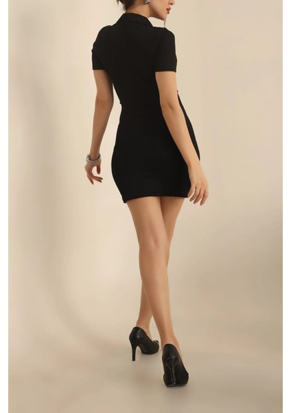 Polo Yaka Mini Elbise fırsatları