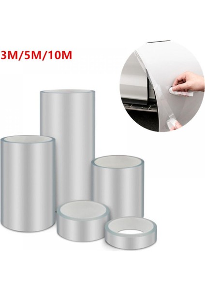 5 Milyon Şeffaf Araba Sticker Koruyucu Araba Kapı Eşiği Sticker Çizilmeye Karşı Koruyucu Nano Bant Oto Tampon Şerit Araba Koruma (Yurt Dışından)