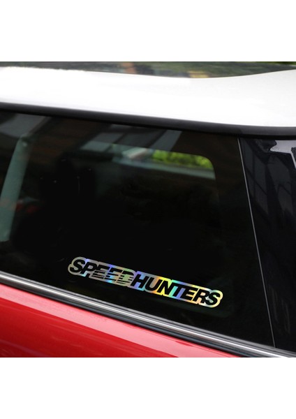 Siyah Aliauto Araba Sticker'ı Speedhunters Motosiklet Otomobil Stil Vinyl 3D Su Geçirmez Güneş Kremi Anti-Uv Yansıtıcı Çıkartmalar, 50CM*5CM (Yurt Dışından) modelleri