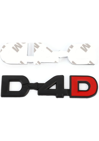 Siyah D-4d Toyota Corolla Rav4 Camry Crown Prıus Reız Vıos Hıghlander Prado Corolla Tundra Için D4D D-4d Logo Araba Sticker Amblemi Rozeti Decal (Yurt Dışından) indirimleri