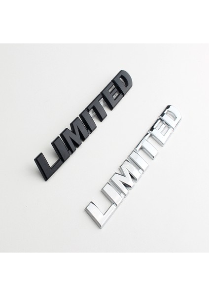 Stil 1 Toyota Highlander Için Uygun Lüks Sınırlı Sürüm Metal Krom Siyah Rozet Sticker Badge Amblem Logosu 3D (Yurt Dışından) fırsatları