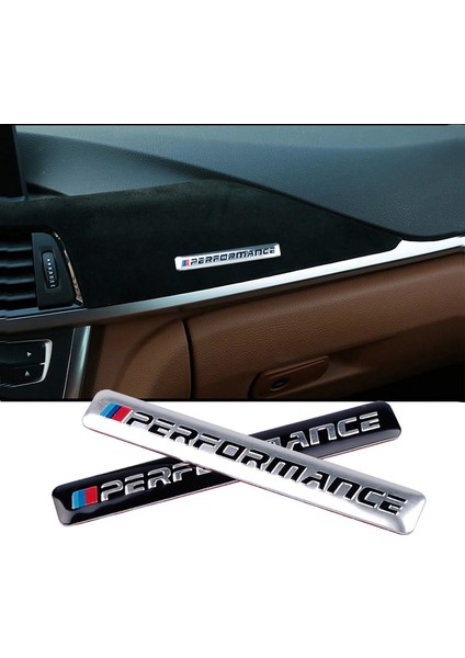 Siyah Yeni Performans Motorsporları Metal Logo Araba Sticker Alüminyum Rozet Kask Bmw E34 E36 E39 E53 E60 E90 F10 F... (Yurt Dışından) fiyatları