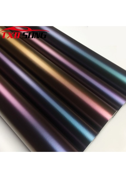 50CM x 200CM 50CM * cm 3D Karbon Fiber Vinil Araç Kaplama Folyo Motosiklet Araba Sticker Dekorasyon Kamelya Stickerlar Araç Stilize Için (Yurt Dışından) fiyatları