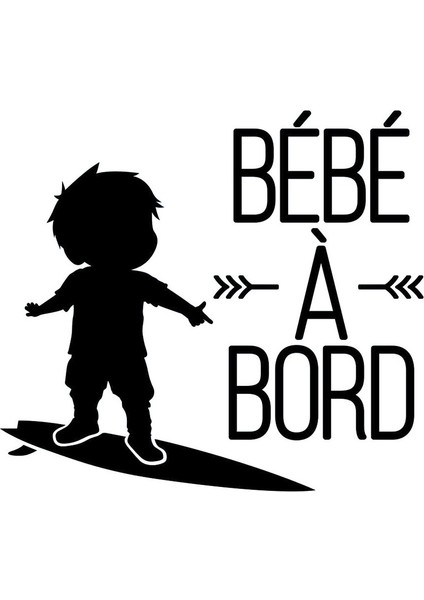 L717 Beyaz 16*12 cm Beyaz Siyah Bebek Arabada Çıkartması, Kar Üzerinde Kayak Yapan Erkek Kk Vinil Araba Sticker'ı Cool Araba Pencere Süsü Satılık (Yurt Dışından) fırsatları