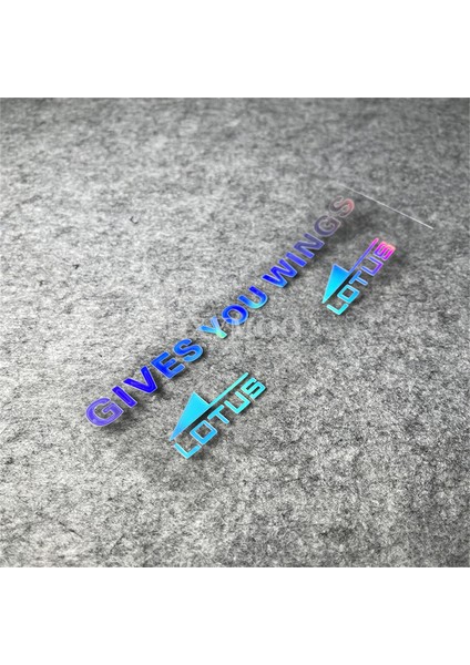 15CM Lazer Araba Stickerları Sana Kanatlar Verir Lotus Kendine Inan Motosiklet Gp Sürüş Yarış Kask Vizörü Süsleme Çıkartması (Yurt Dışından)