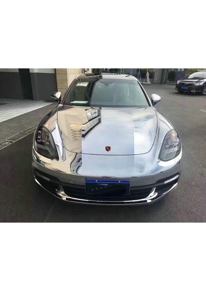 20CM x 152CM Gümüş Ayna Krom Elektrokaplama Vinil Araba Kaplama Folyo Sticker Oto Motosiklet Dekorasyon Membranı Stick Orıno Wraps (Yurt Dışından) indirimleri