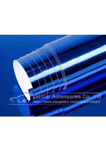 152CM x 50CM Yüksek Esnek Ayna Gümüş Altın Krom Ayna Esnek Vinil Kaplama Rulo Film Araba Sticker Etiket Levha (Yurt Dışından)