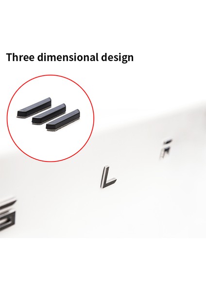 Parlak Siyah Tesla Model 3 Model Y S x Araba Arka Bagaj Harf Sticker Renk Logo Abs Aksesuarlar Özel Dekorasyon Renk Trim (Yurt Dışından) fırsatları