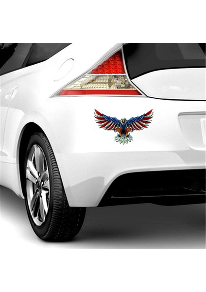 Amerikan Bayraklı Kel Kartal Araba Sticker Araçlar Motosikletler Aksesuarlar Pvc Etiketler Bmw Vw Audi Octavia Gti 15*9cm (Yurt Dışından) fiyatları