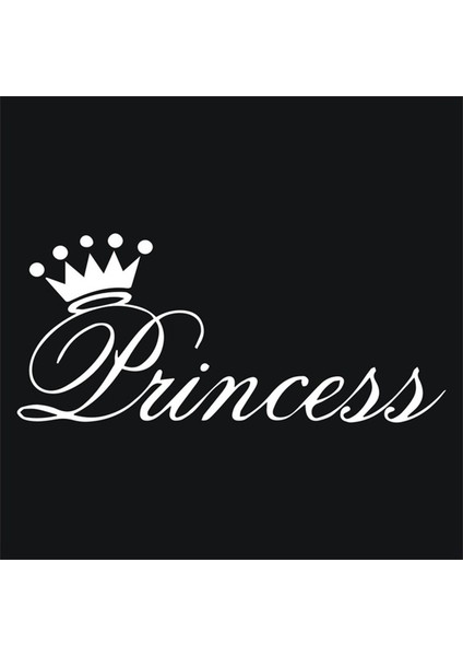 1 Parça Araba Sticker 3D 25*11CM Güzel Prenses Taç Sticker Araba Üzerine Komik Stickerlar ve Çıkartmalar Vinil Araba Tasarımı Ford Audi Bmw Için (Yurt Dışından)