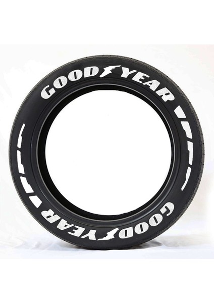 Iyi Yıllar Çizgili Lastik Harf Sticker Yansıtıcı Araba Motosiklet Evrensel Su Geçirmez Tekerlek Özel Sticker Lastik Yarışı Otomatik Logo Etiketi (Yurt Dışından)