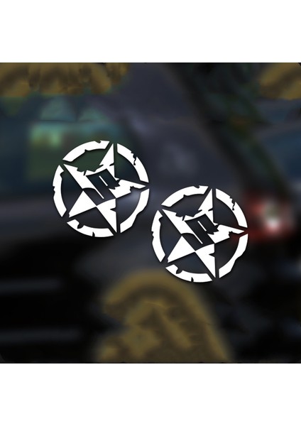10CM Suzukı Jımny Swift Vb.için Su Geçirmez Beş Köşeli Yıldız Vücut Araba Stil Reflektif Vinil Sticker Dış Dekorasyon Etiketleri (Yurt Dışından) modelleri