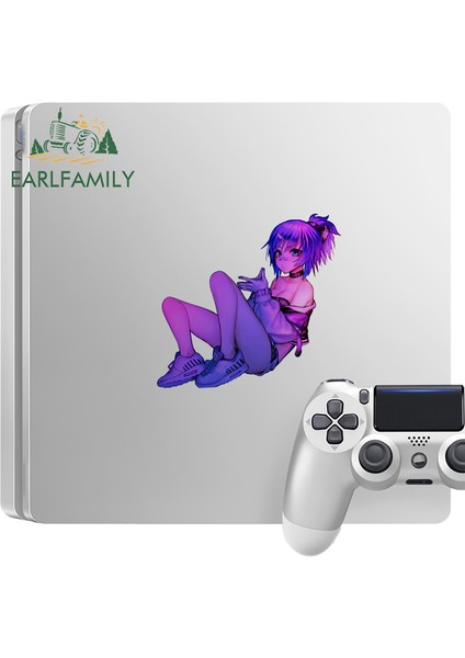 YT-145527-13CM Earlfamıly 13 cm Neon Kız Araba Tampon Sticker Pencere Otomobil Sticker Hava Koşullandırıcı Su Geçirmez Anime Kamyonet Jdm Rv Için (Yurt Dışından) indirimleri