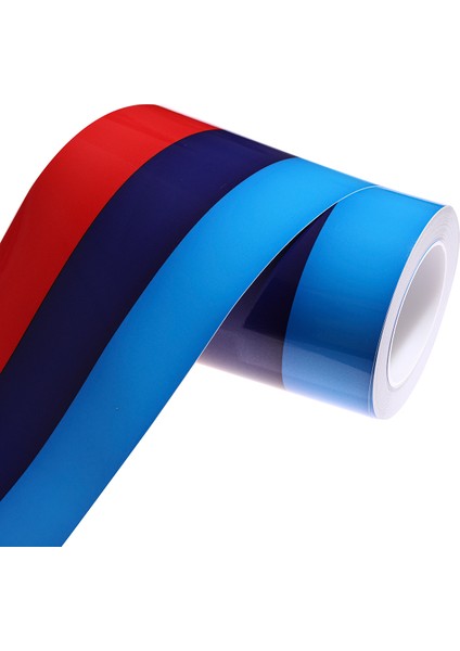 100X15CM Kişiselleştirilmiş Araba Sticker Bmw Renkli Almanya Italya Fransa Rusya Milli Bayrak Sticker Gövde Vinil Etiket Araba Şekillendirme Sticker'ı (Yurt Dışından)