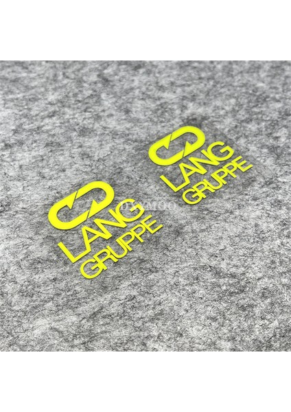 Neon Sarı 3X3CM Araba Stickerları Sana Kanatlar Verir Lotus Kendine Inan Motosiklet Gp Sürüş Yarış Kask Vizörü Süsleme Çıkartması (Yurt Dışından)