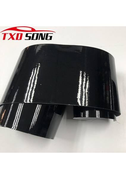 15CM x 200CM 15CM* Parlak Siyah Hava Salınımı Vinil Wrap Rulo Mat Araba Gövde Sticker Kaplama Folyo (Yurt Dışından) fiyatları
