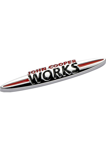 Etiket 135MM Mini Cooper S John Cooper Works R50 R52 R53 R55 R56 R57 R58 R59 R60 R61 F55 F56 Clubman Countryman Araba Sticker Amblemi Rozeti (Yurt Dışından)