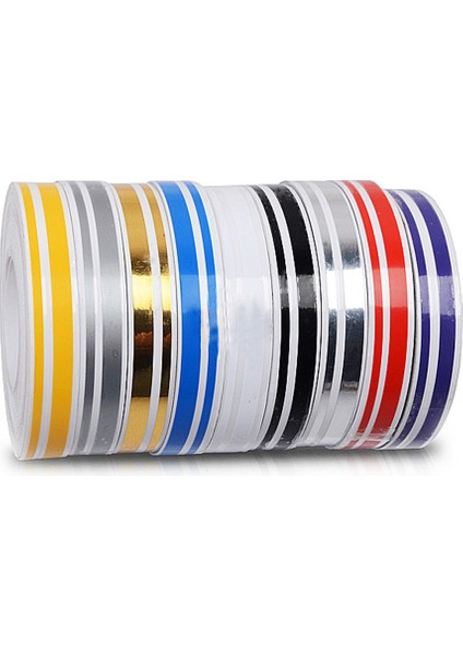 Beyaz 1 Rulo Düz Renk Araç Gövde Dekalı Vinil Sticker Şerit Çift Çizgi Bant Araba Dekor Otomatik Aksesuarları (Yurt Dışından) fırsatları