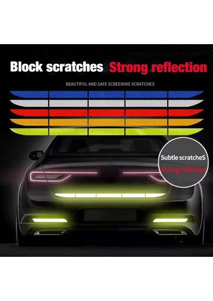 Yansıtıcı Kırmızı Araba Bagaj Yansıtıcı Sticker Uyarı Güvenlik Bantı Araç Gövde Yansıtıcı Etiketler Gece Uyarı Markası Oto Süsleme (Yurt Dışından) modelleri