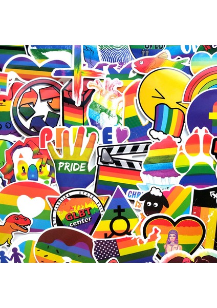 Eşcinsel Gurur Gökkuşağı El Yansıtıcı Araba Sticker Çıkartması Pvc Irregular Komik Çıkartma Araba Stil (Yurt Dışından) fiyatları