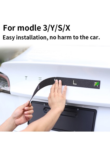 Mat Siyah Tesla Model 3 Model Y S x Araba Arka Bagaj Harf Sticker Renk Logo Abs Aksesuarlar Özel Dekorasyon Renk Trim (Yurt Dışından) modelleri