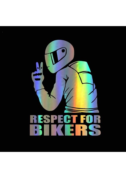 Krom Pembe Araba Sticker 3D cm Bisikletçilere Saygı Sticker Komik Araba Motosiklet Çıkartmaları Vinil Araba Tasarımı (Yurt Dışından)