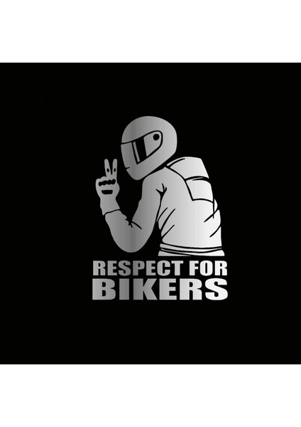 Krom Pembe Araba Sticker 3D cm Bisikletçilere Saygı Sticker Komik Araba Motosiklet Çıkartmaları Vinil Araba Tasarımı (Yurt Dışından)