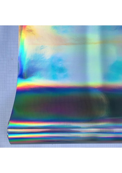 40CMX152CM 30*100 cm Gümüş Lazer Krom Kaplama Vinil Holografik Araba Kaplama Filmi Gökkuşağı Araba Gövde Süsleme Krom Sticker Sayfa Etiketi (Yurt Dışından) indirimleri